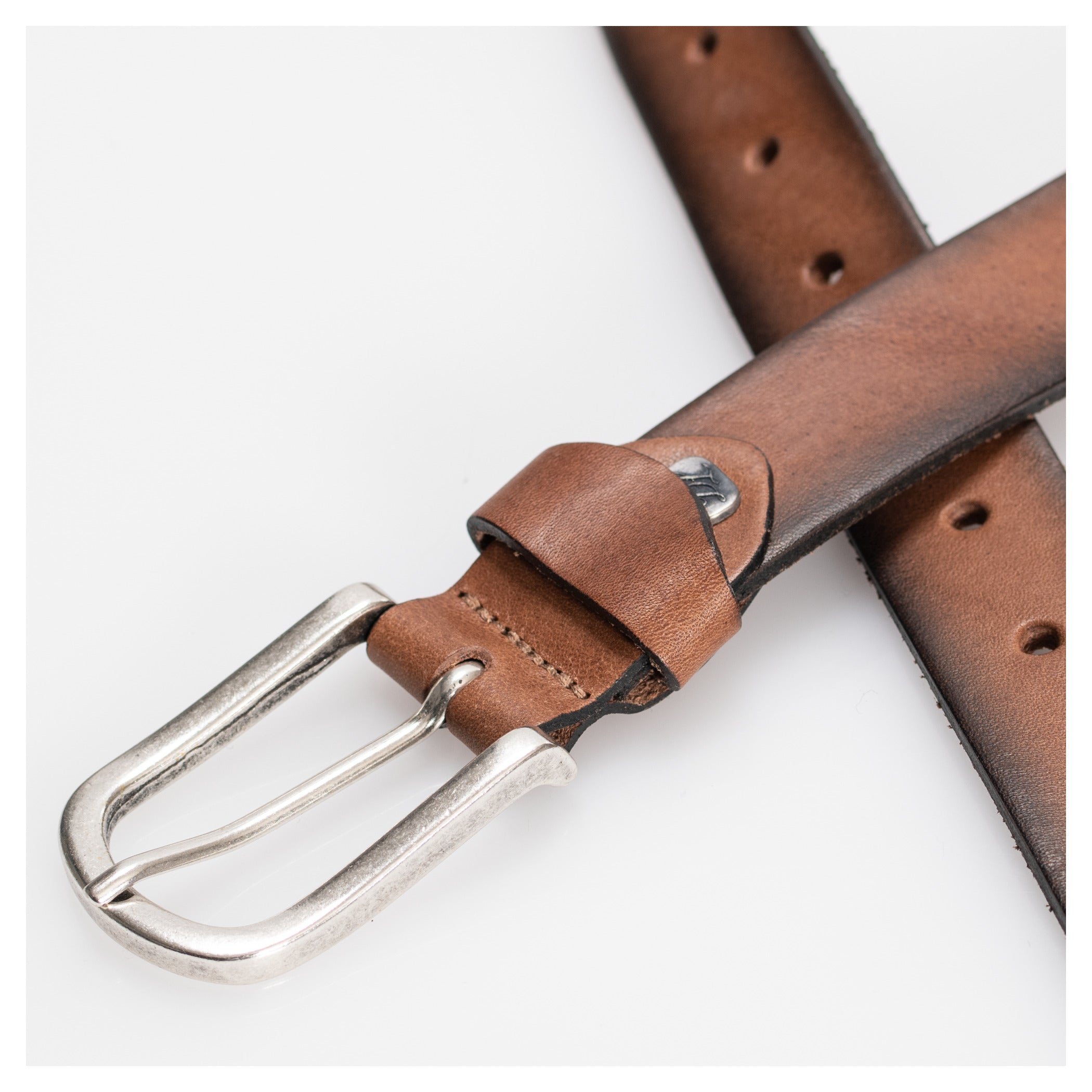 Curea Piele Damă Detlev Louis DL-AC-3 - Cognac, Eleganță Moto