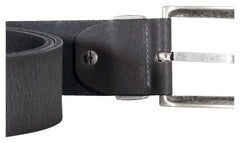 Curea Piele DL-AC-9 Louis - Gri Vintage, Robustă
