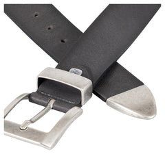 Curea Piele DL-AC-9 Louis - Gri Vintage, Robustă