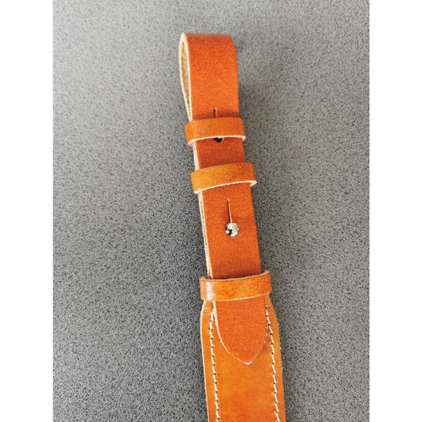 Curea Piele Maro ARROW INT. - Carabina 3 Posturi, Confort Sporit - 3