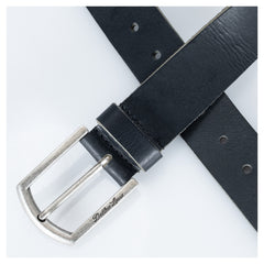 Curea Piele Neagră DL-AC-7 Detlev Louis - Eleganță și Durabilitate