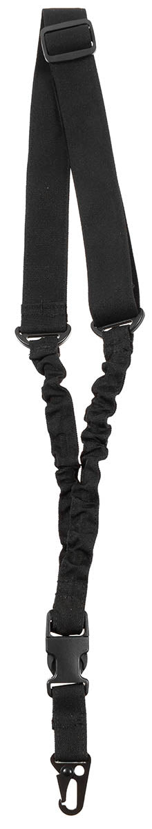 Curea Portarmă Bungee Negru MFH - 100% Poliester, Ajustabilă 55-75 cm