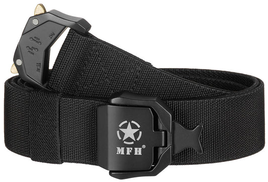 Curea Quick Release Negru MFH - Elastică, Lungime Max 130cm