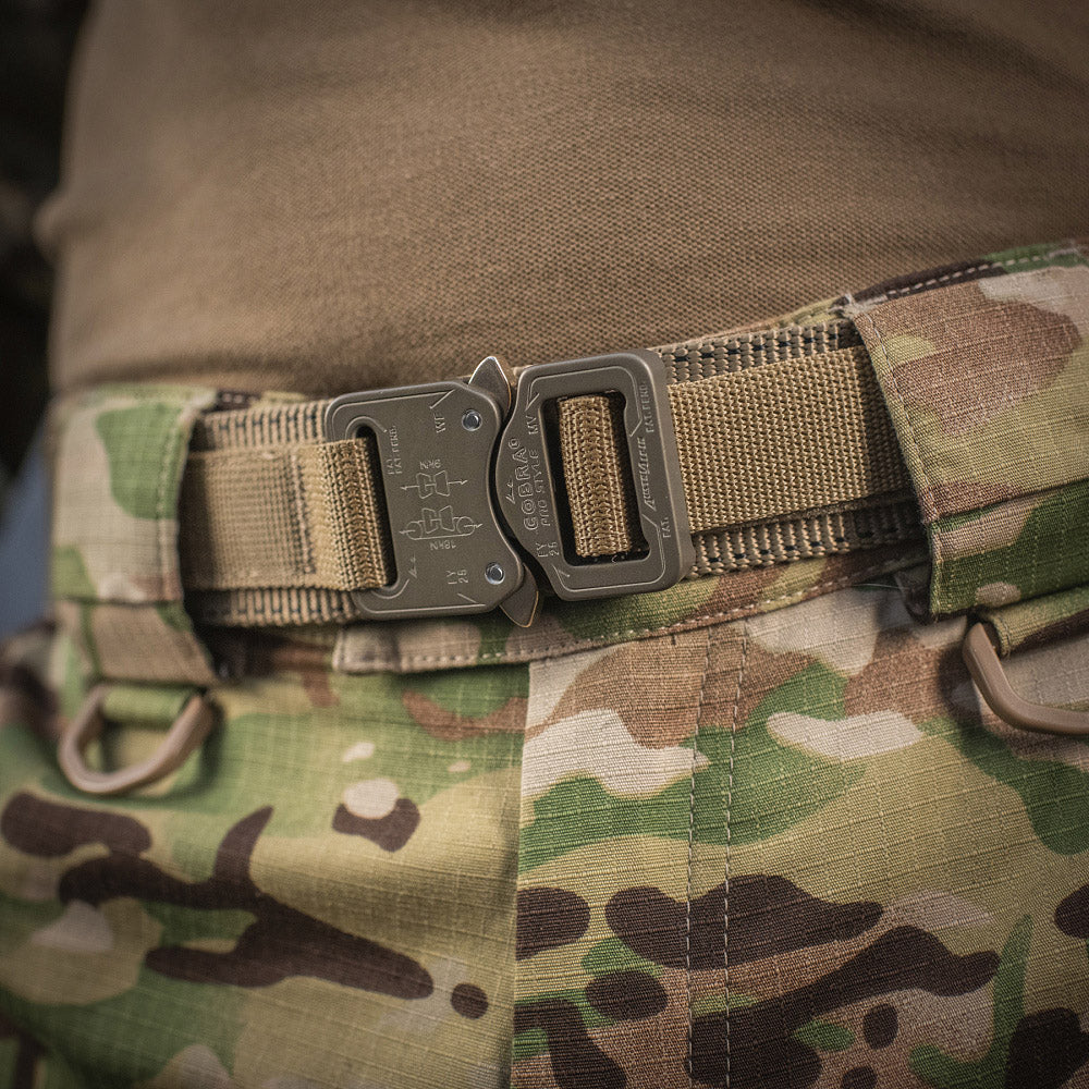 Curea Tactică Cobra M-Tac - Coyote, Durabilă și Versatilă