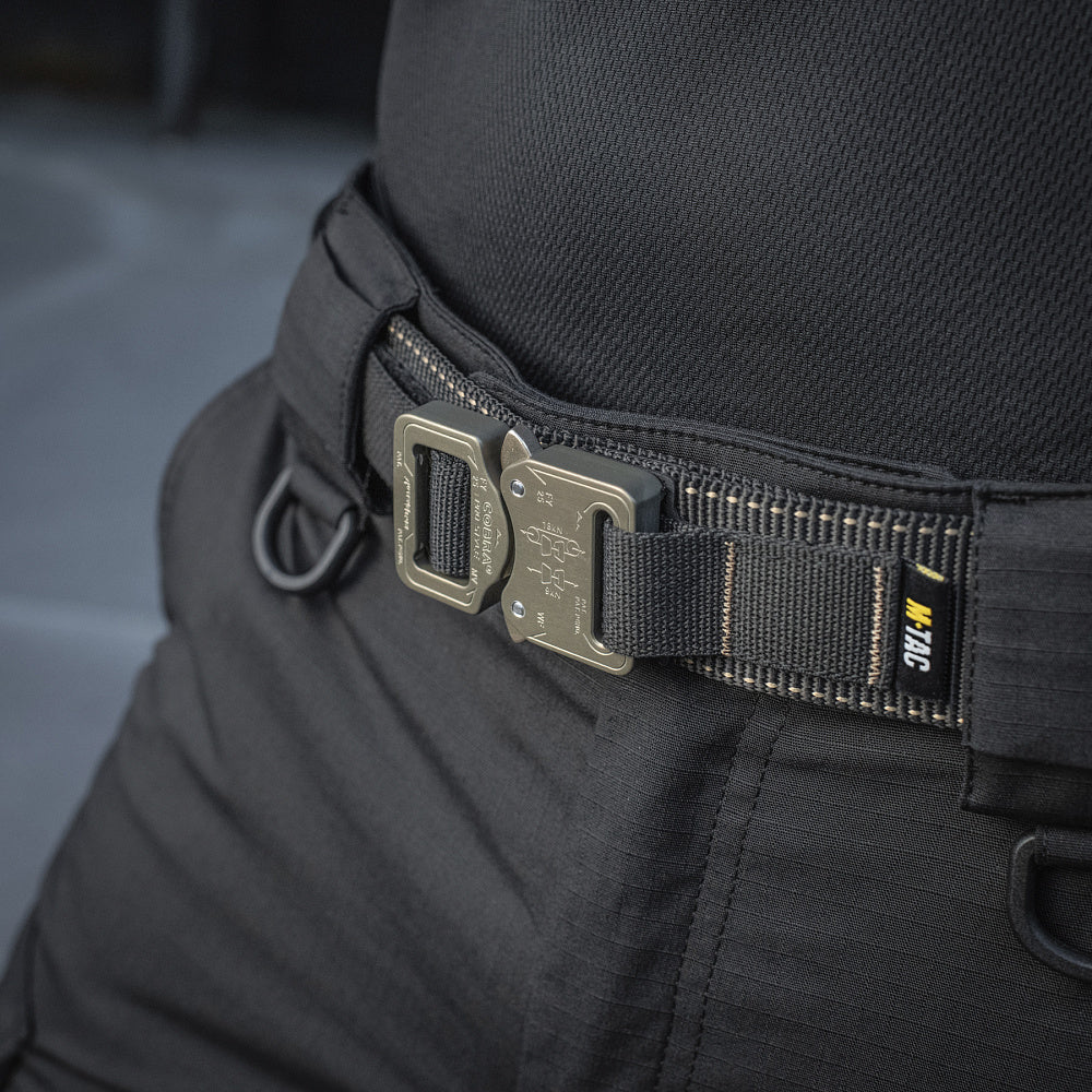 Curea Tactică Cobra M-Tac - Neagră, Rezistență Extremă