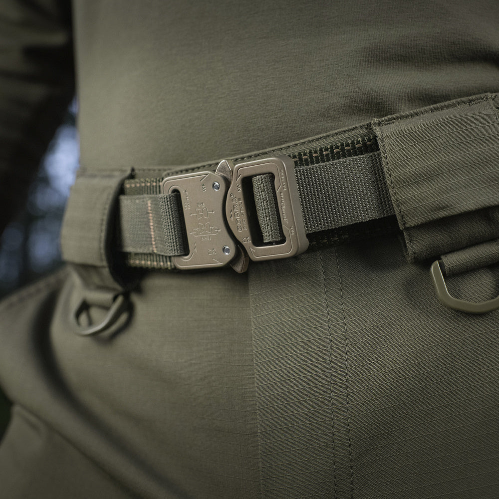 Curea Tactică Cobra M-Tac - Ranger Green, Rezistență Extremă