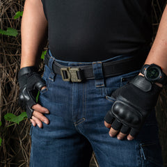 Curea Tactică M-Tac Cobra Buckle - Neagră, Rezistență Extremă