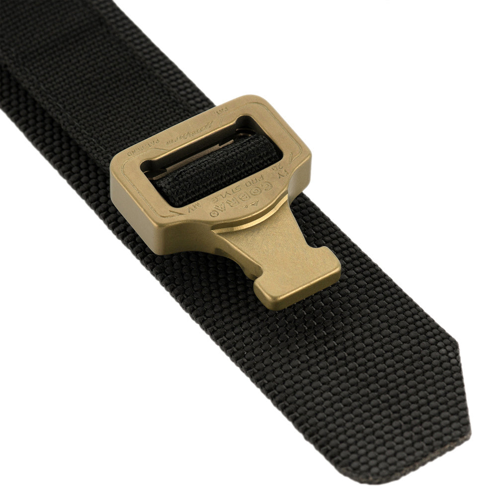 Curea Tactică M-Tac Cobra Buckle - Neagră, Rezistență Extremă