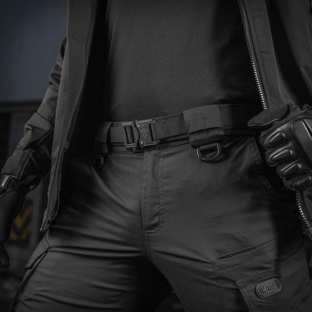Curea Tactică M-Tac Cobra Gen.II - Negru, Cataramă Austrialpin