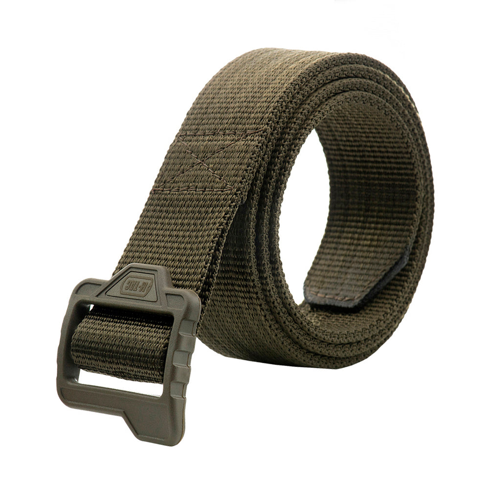 Curea Tactică M-Tac Double Duty - Olive, Rezistentă și Versatilă