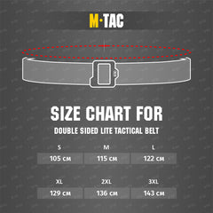 Curea Tactică Reversibilă M-Tac Double Sided Lite - Coyote/Negru