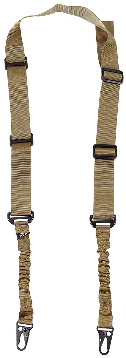 Curea Tactică Bungee 2 Puncte Coyote MFH - Elastic 15cm, Poliester