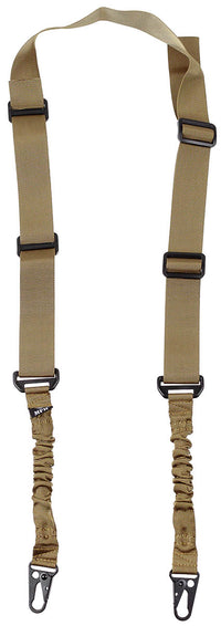 Curea Tactică Bungee 2 Puncte Coyote MFH - Elastic 15cm, Poliester