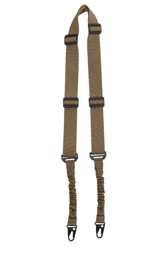 Curea Tactică Coyote 2-Point cu Bungee – Sling Reglabil pentru Arme Lungi