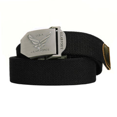Curea Tactică Tropenkoppel style 12 U.S. Air Force Negru - Suport Neclintit