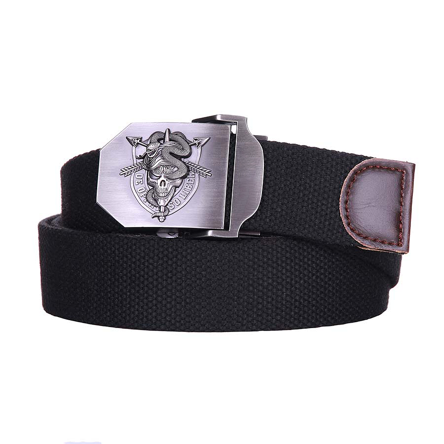 Curea Tactică Tropenkoppel style 2 De Oppresso Liber Negru Militar-Shop - Libertate de Acțiune