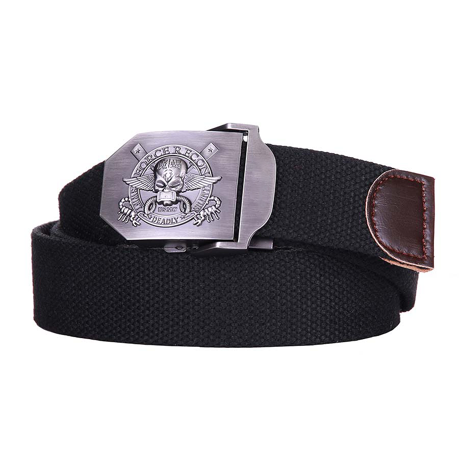 Curea Tactica Tropenkoppel style 6 Force Recon Zwart - Suport Esențial Misiunilor Tale