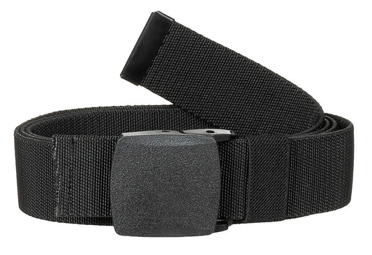 Curea Tactical Elastic Negru MFH - 100% Polipropilenă, Ajustabilă 140cm