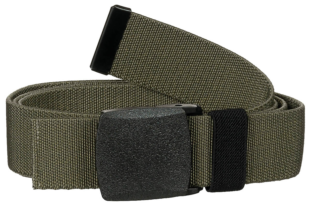 Curea Tactical Elastic Oliv MFH - Elastică, 140cm Reglabilă