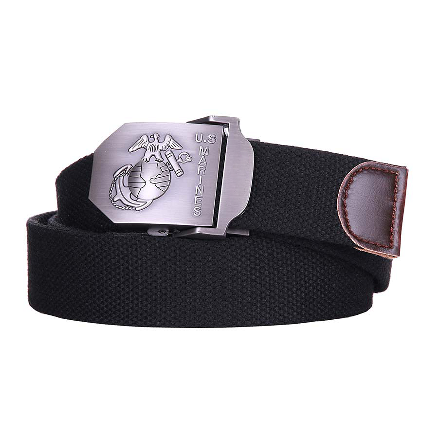 Curea Tropenkoppel style 4 US Marines Negru - Fiabilitate Tactică Superioră