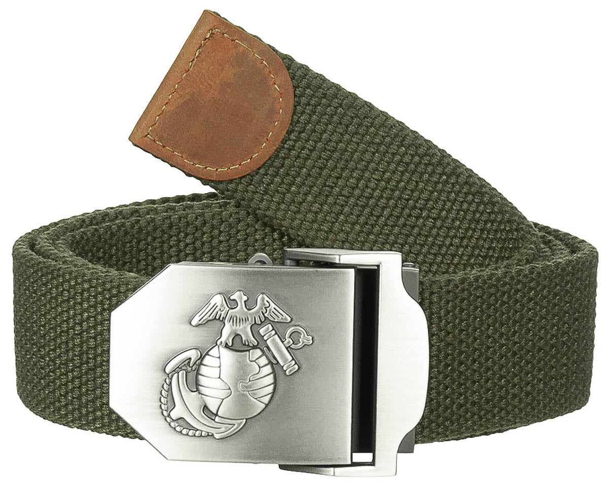 Curea USMC Oliv MFH - Cataramă Metalică, Reglabilă 120 cm