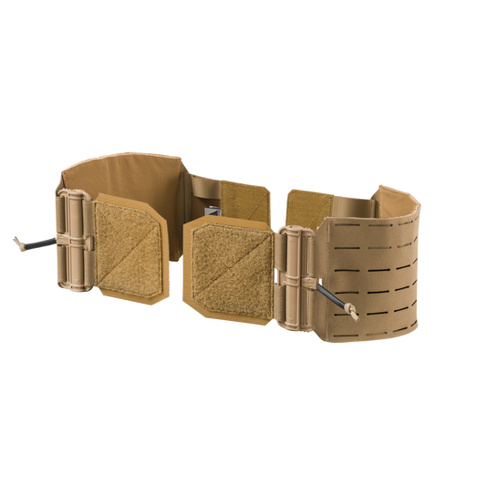Cureaua Abdominală Rapid Access Cummerbund MK II Helikon-Tex Coyote Brown Laser-Cut MOLLE
