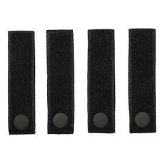 Curele MOLLE strap hook + loop 4 buc Negru - Adaptează Sistemul MOLLE