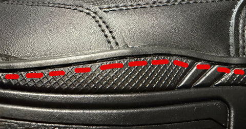 Bocanci Militari cu Talpă Cusută Integral – Shadow Forge Black