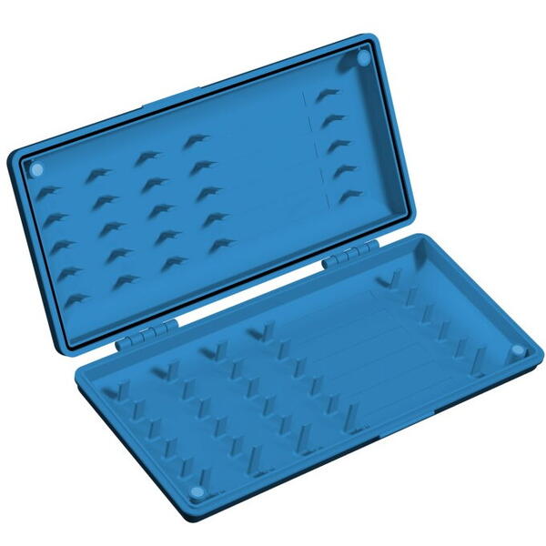Cutie Accesorii DAIWA N'ZON - Organizare Compactă, Blue&Black 6 inch - 2