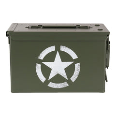 Cutie de Munitie Munitiekist 50 Cal. US Army star Verde - Stocare Tactică Robustă