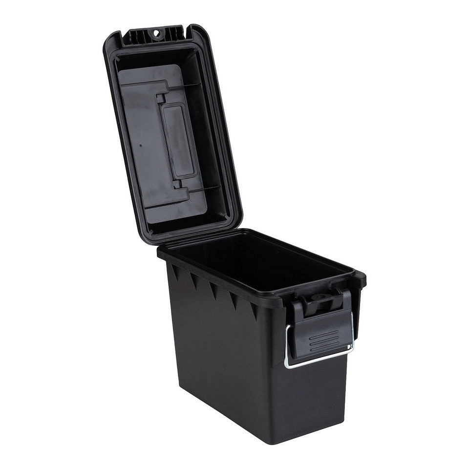 Cutie Depozitare Mini Munitie Plastic Negru - Organizare Tactică Compactă