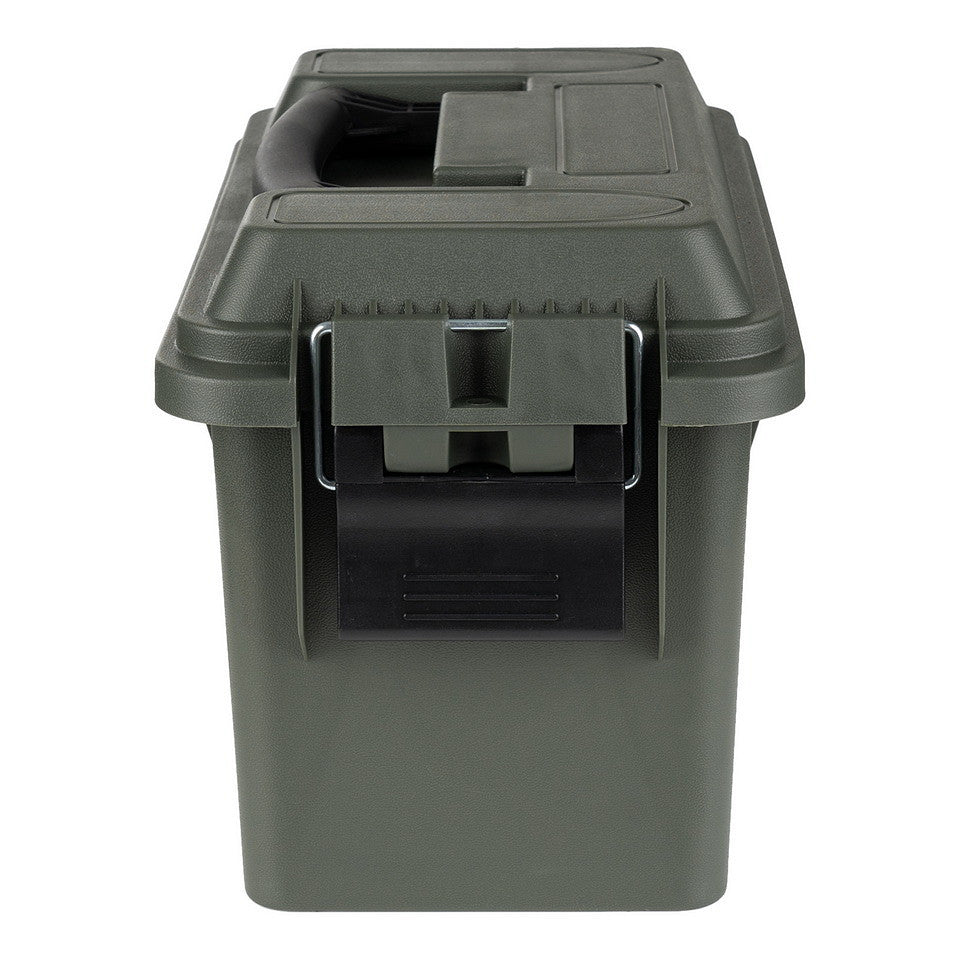 Cutie Depozitare Plastic Munitie box .50 Cal Groen - Protecție Tactică Esențială