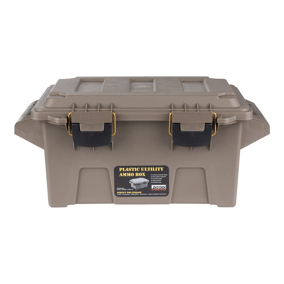 Cutie Depozitare Plastic Munitie Compact Dark Earth - Echipament Securizat