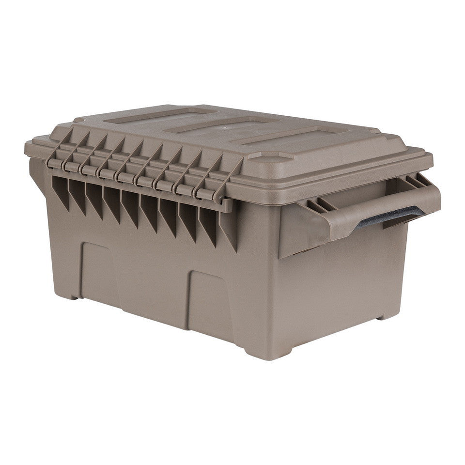 Cutie Depozitare Plastic Munitie Compact Dark Earth - Echipament Securizat