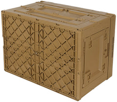 Cutie Depozitare Pliabilă 60L Khaki MFH - Pliabilă, Stivuibilă