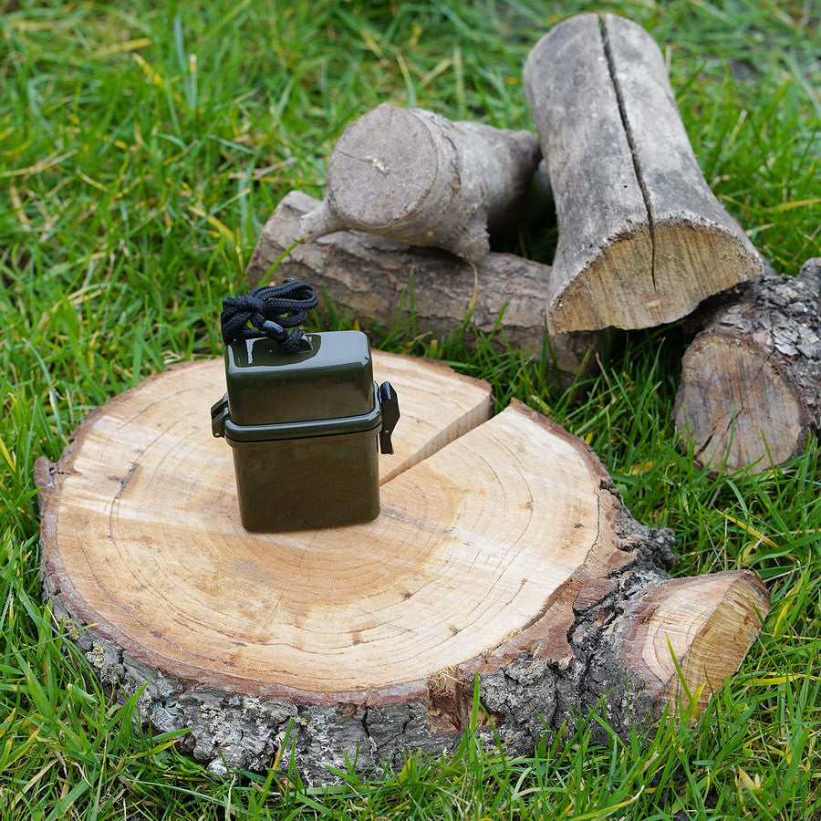 Cutie Etanșă Waterproof Box Groen Military-Shop - Protecție Esențială