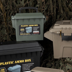 Cutie Munitie Mini Plastic Verde - Soluția Ta de Organizare Tactica