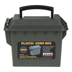 Cutie Munitie Mini Plastic Verde - Soluția Ta de Organizare Tactica