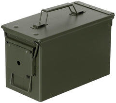 Cutie Munitie US Cal. 50 mm M2A1 Oliv MFH - Metal, Rezistenta la Stropire