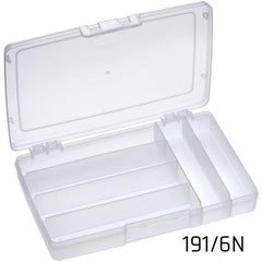 Cutie Organizator 6 Comp. Plastica Panaro - Accesorii Pescuite, Tactice