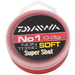 Cutie Plumbi Non-Toxici DAIWA Super Shot 2g - Pescuit Responsabil - 1