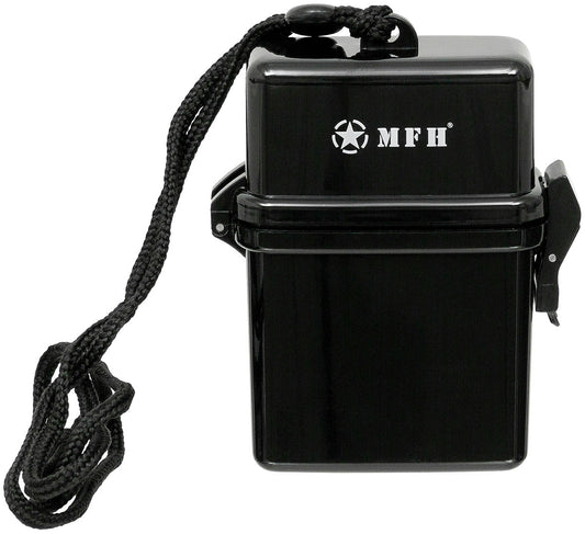 Cutie Protecție Shockproof Neagră MFH - Etanșă, 50g