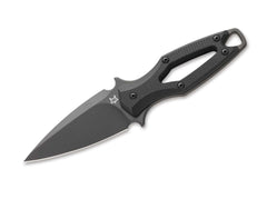 Cutit Aka G10 Black DP Fox Knives- Maner G10 Anti-alunecare, Design Tactic