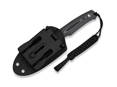 Cutit Altus Fixed Blade Grey & Black G10 CIVIVI- Otel, Maner G10