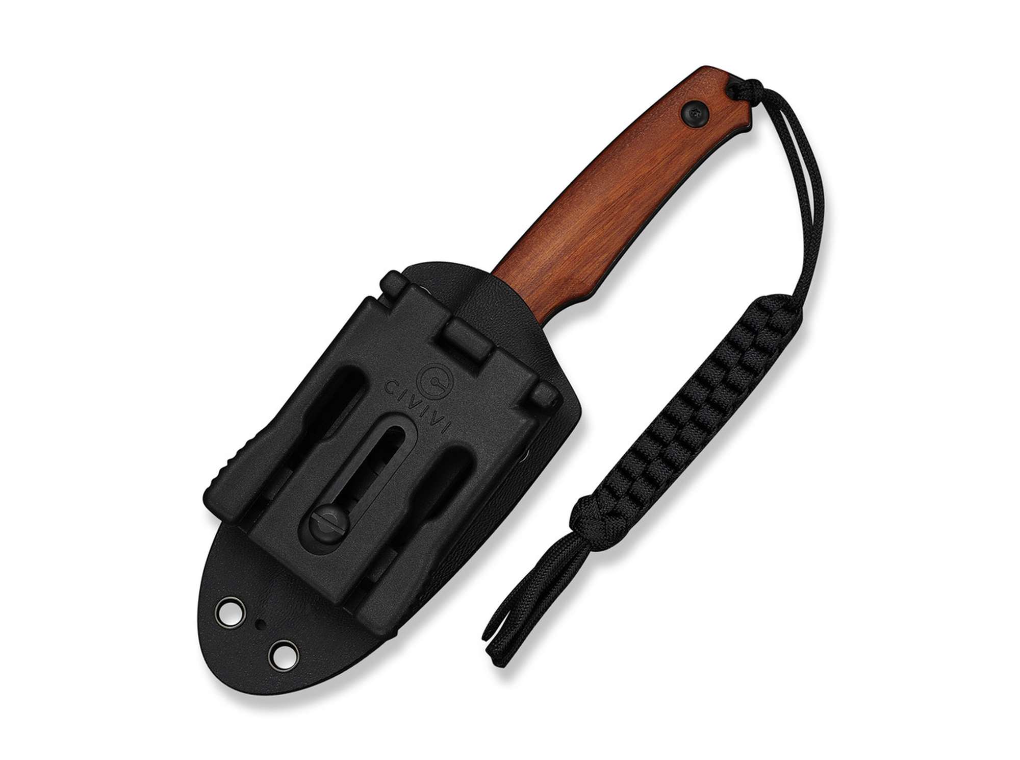 Cutit Altus Fixed Blade Guibourtia CIVIVI- Maner Lemn Guibourtia, Lama