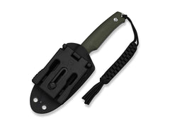 Cutit Altus Fixed Blade OD Green G10 CIVIVI- Utilizare EDC, Teaca Kydex