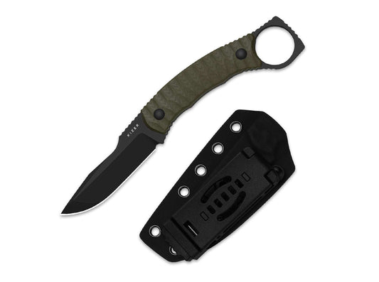 Cutit Billy Bones AEB-L Green G10 PVD Kizer- Lama AEB-L PVD, Maner G10