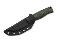 Cuțit Böker Bronco Mini CPM-3V Green Scandi – Bushcraft Compact, Extrem de Rezistent