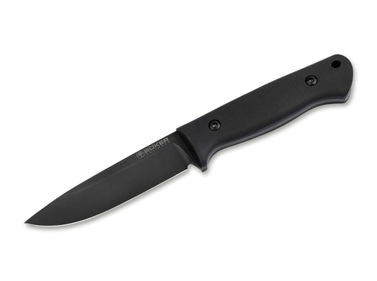 Cuțit Böker DBK Bushfriend 2000 All Black – Bushcraft Serios, Design Discret și Rezistență Reală