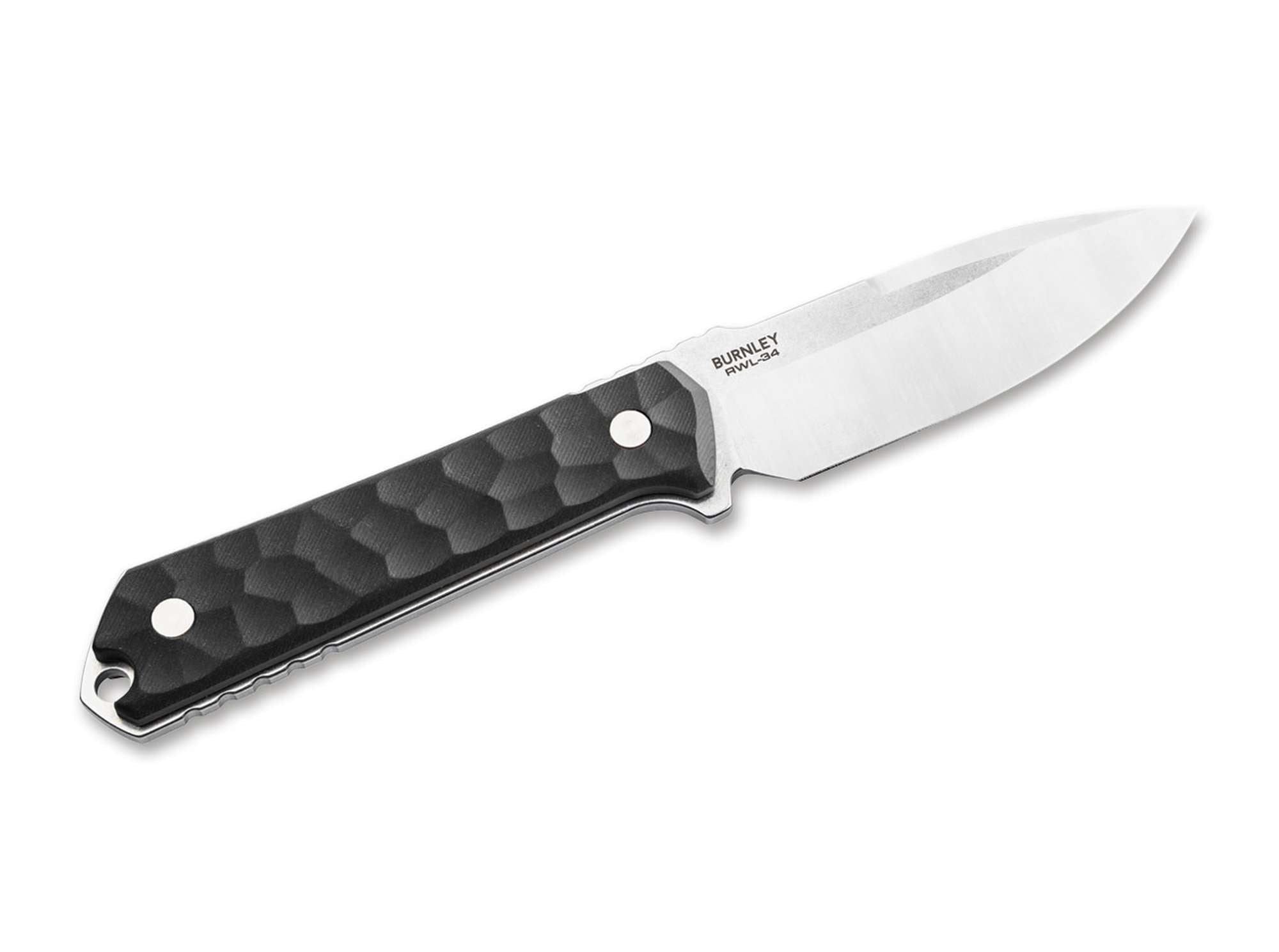 Cutit Böker Kiboku Richlite Black Rock Pattern Böker- Lama RWL-34, Maner Richlite